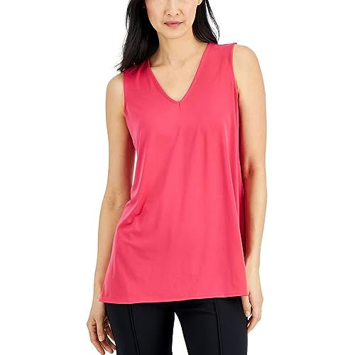 Alfani Womens V Neck Tunic