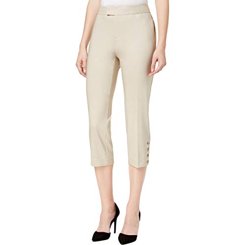 Charter Club Button Detail Capri Pants
