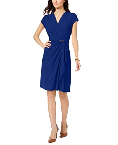 Charter Club Petite Faux Wrap Dress