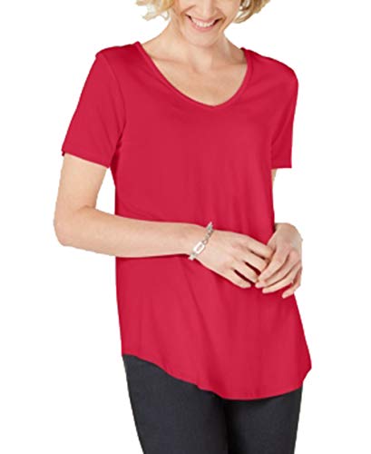 Lattice-Back V-Neck Top