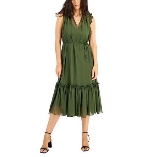 INC International Concepts Womens Flutter Sleeve Dress