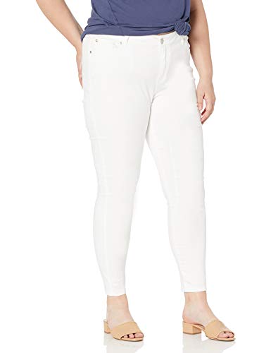 Celebrity Pink Trendy Plus Size Colored Wash Skinny Jeans