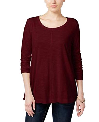 Style & Co Petite Scoop-Neck Top