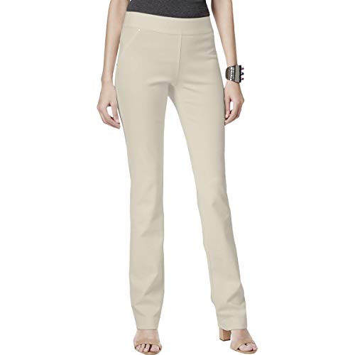 INC International Concepts Curvy Pull On Straight Leg Pants