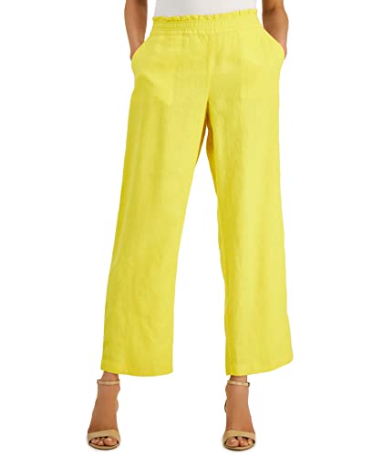 Charter Club Linen Pull-On Pants
