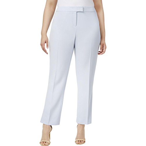 Anne Klein Plus Size Straight Leg Pants