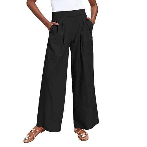 INC International Concepts Petite High Rise Wide Leg Pants