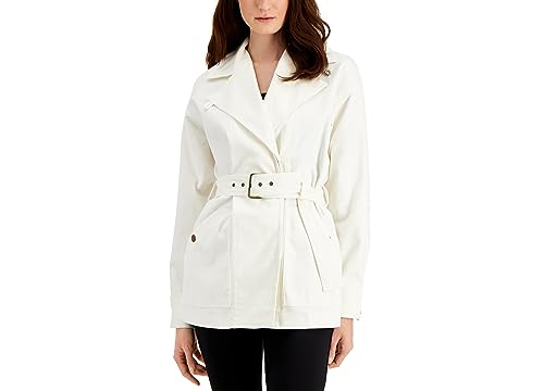 INC International Concepts Dropped Shoulder Trench Coat