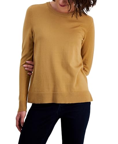 Style & Co Womens Long Sleeve Crewneck Sweater