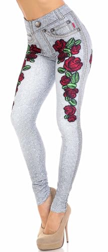 Creamy Soft 3D Floral Helix Plus Size Leggings - USA Fashion