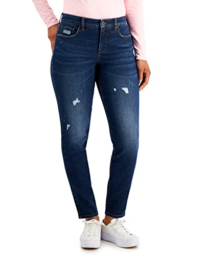 Style & Co Plus Size Mid Rise Curvy Skinny Jeans