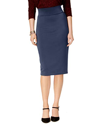 Alfani Petite Scuba Midi Skirt