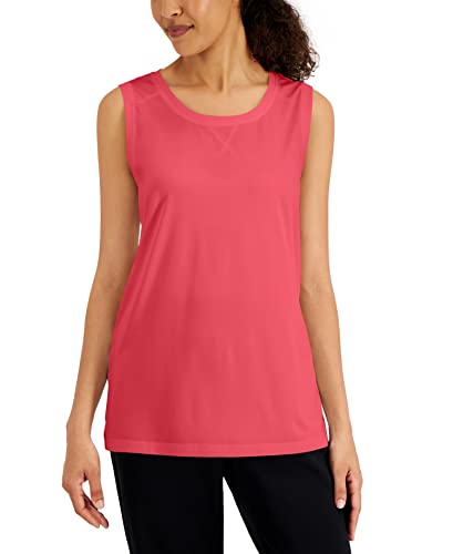 Karen Scott Womens Tunic Tank Top