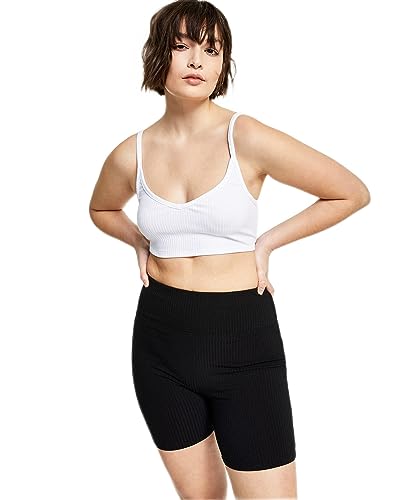 Bar III Womens Ribbed Bralette