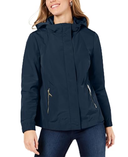 Charter Club Hooded Raincoat