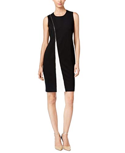 Alfani Petite Zipper Detail Sheath Dress