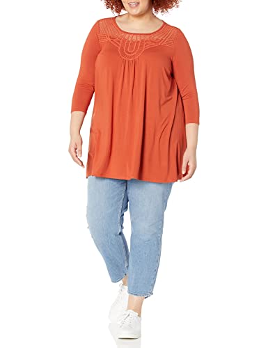 Plus Size Jordan Plain Tunic Top