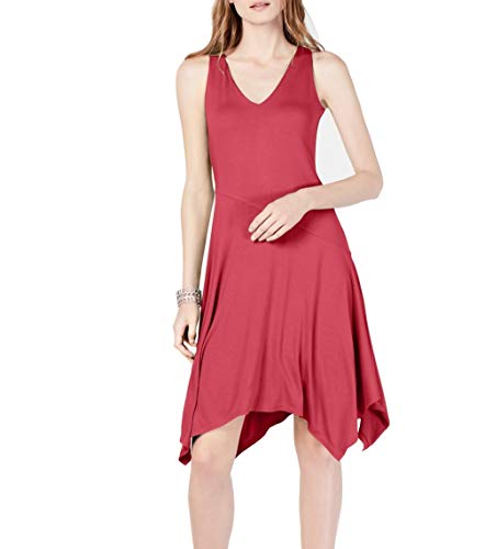 Sleeveless Asymmetrical Hem Dress