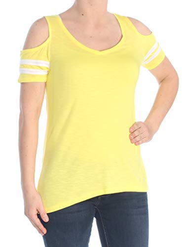 Cold Shoulder Varsity Top