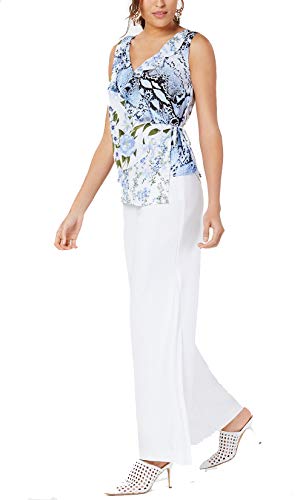 I.N.C. Ruffled Asymmetrical Wrap Top