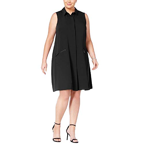 Alfani Plus Size A Line Shirtdress