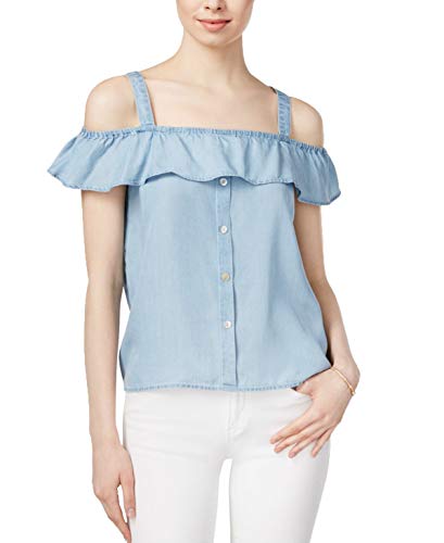 Maison Jules Off The Shoulder Flounce Top