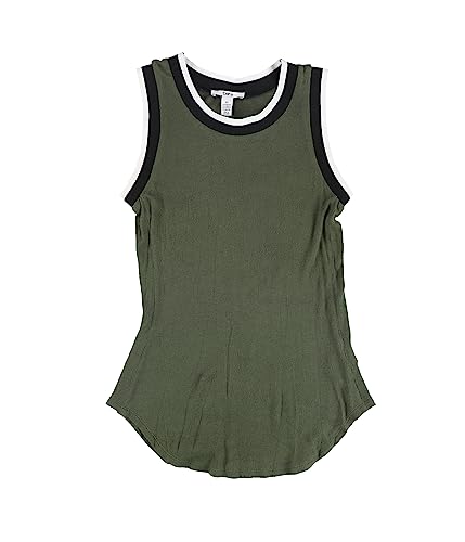 Ribbed Varsity Tank Top