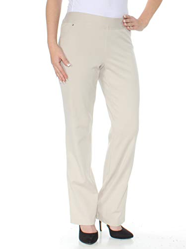 Pull On Straight Leg Pants Toad Beige 0