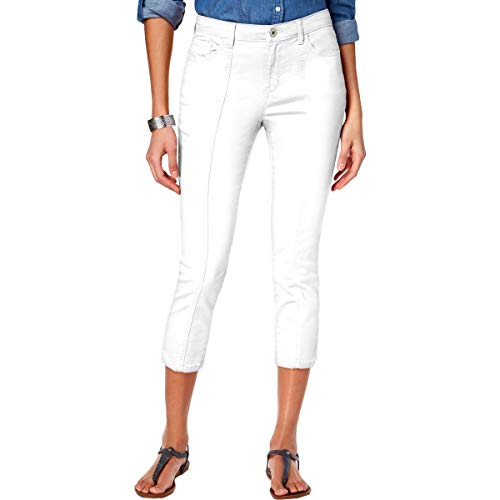 Style & Co Front Seam Capri Jeans