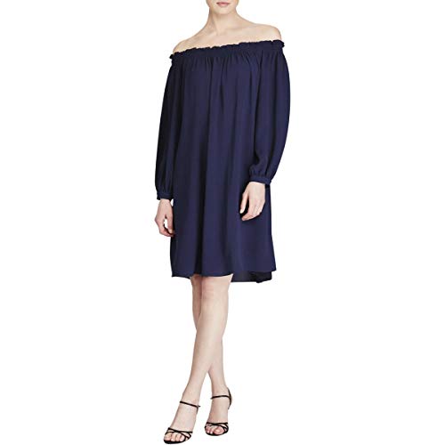American Living Off The Shoulder Crepe Dress