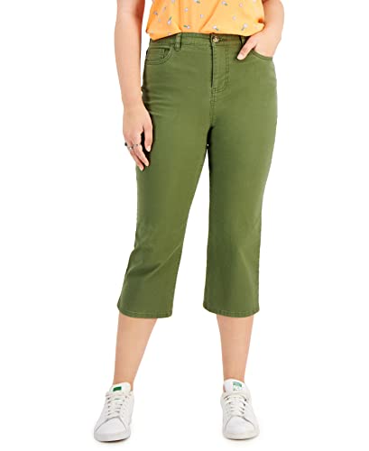 Style & Co Petite Wide Leg Cropped Pants