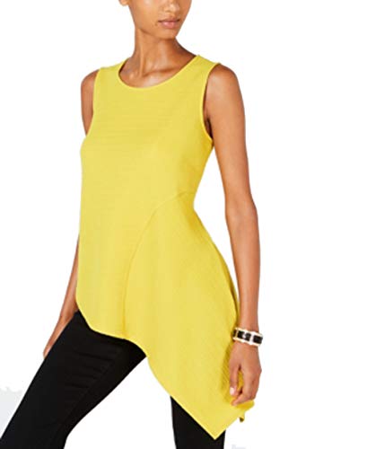 Petite Asymmetrical-Hem Top