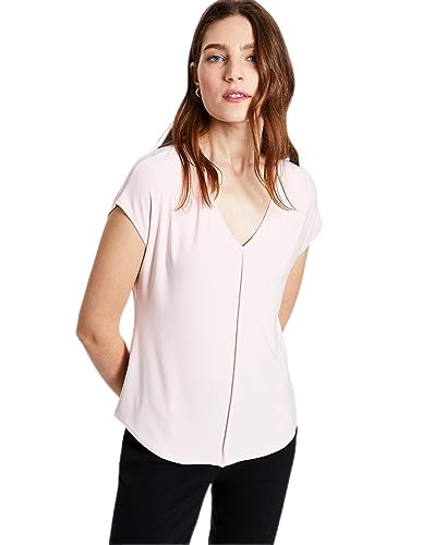 Seamed V-Neck Top