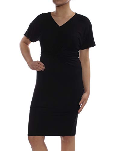 Bar III Twist Front Flutter Sleeve Dress