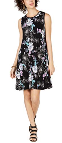 Style & Co Floral Print Swing Dress