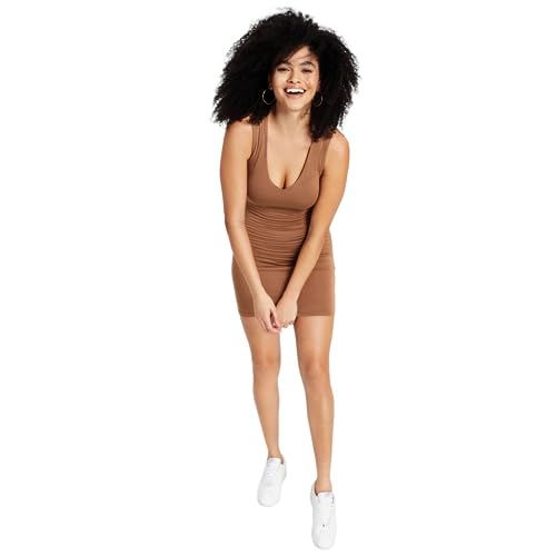 Bar III Petite Sleeveless Jersey Mini Dress