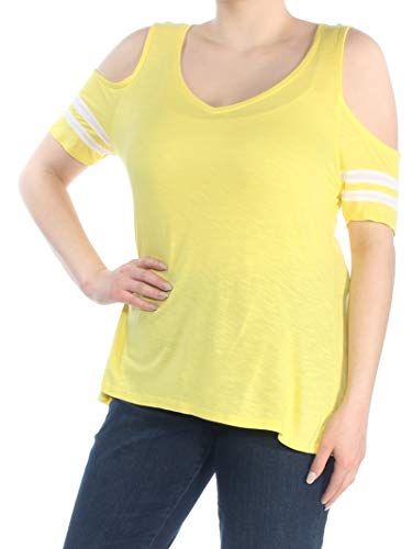 Cold Shoulder Varsity Top