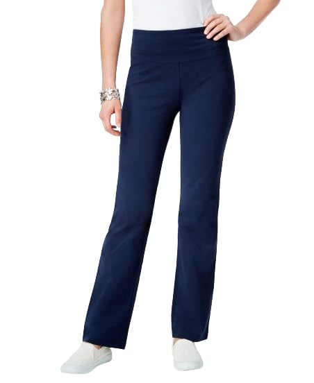Style & Co Tummy Control Bootcut Pull On Pants