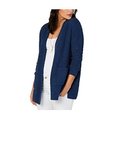 Style & Co Chenille Open Front Cardigan