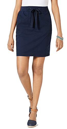 Petite Woven Tie-Waist Skirt