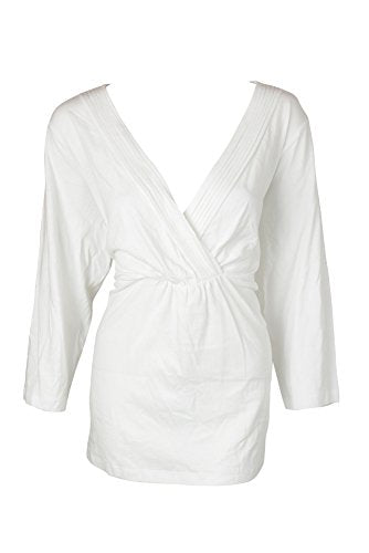 JM Collection Plus Size Cotton Keyhole Top