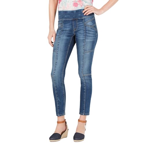 Style & Co Seam Front Pull On Jeans