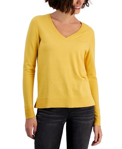 Women's V-Neck Long-Sleeve Sweater