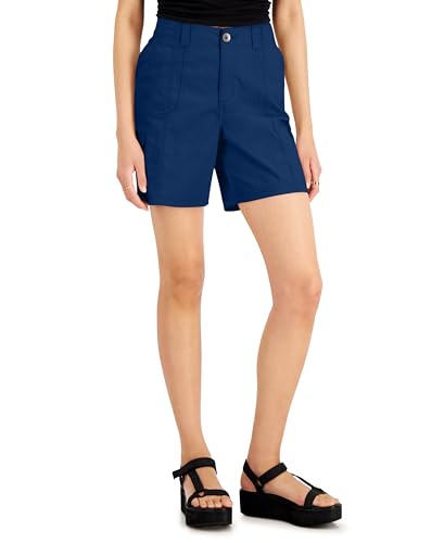 Women's Comfort-Waist Cargo Shorts