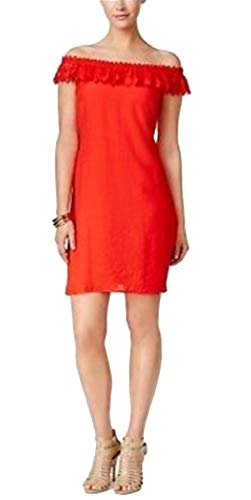 NY Collection Off The Shoulder Lace Dress