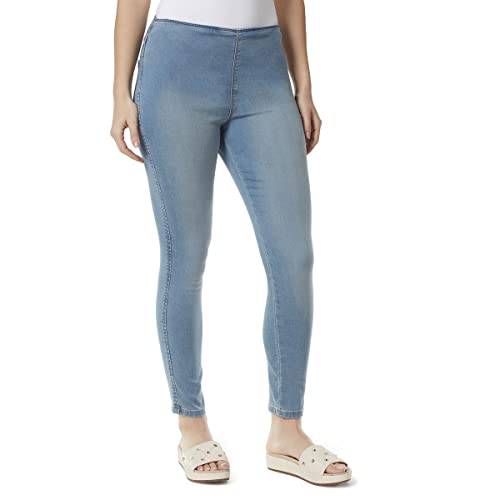 Womens Pull On Denim Leggings