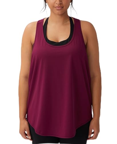 Trendy Plus Size Active Training Tank Top