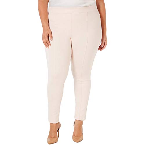 Plus Size Seamed Ponte Leggings
