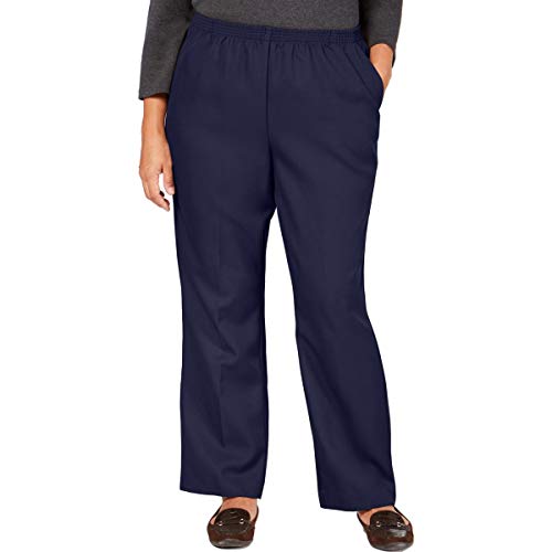 Karen Scott Plus Size Mid Rise Pull On Pants