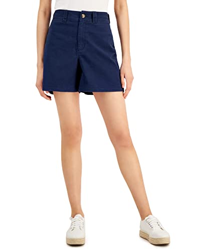 Style & Co Womens Canvas Bermuda Shorts